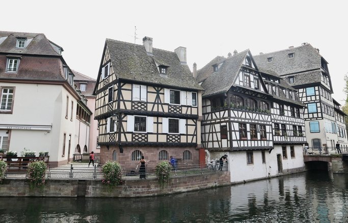 法國 童話小鎮 史特拉斯堡Strasbourg 小威尼斯 科