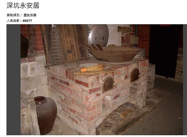 深坑黃氏永安居(台灣十大民宅)+灶神，1915年建三級古蹟-