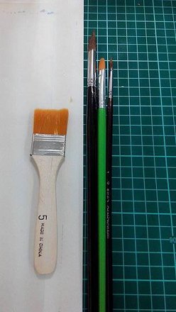 壓克力顏料 L夾 竹林圓點2