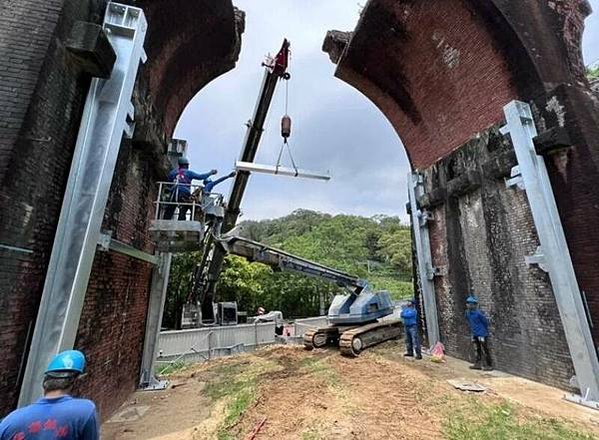 苗栗驛（苗栗火車站）1945年老照片/苗栗市國立聯大建築系大