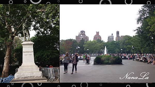 華盛頓廣場公園Washington Square Park 噴水池