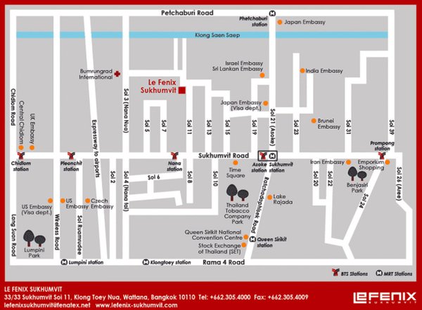 Le Fenix Sukhumvit Hotel MAP.jpg