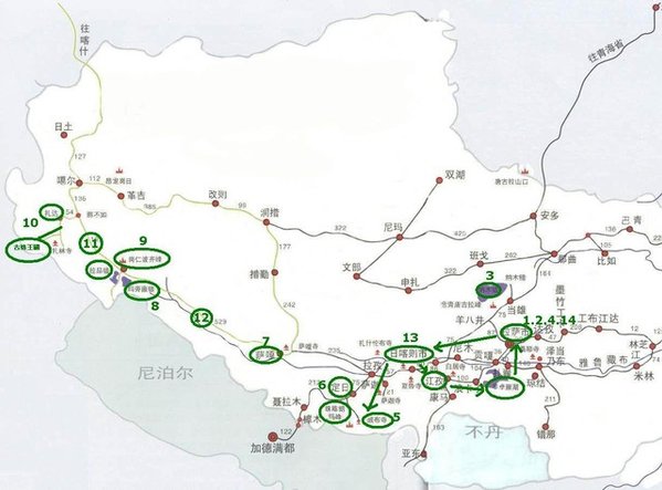 西藏珠峰．阿里南線激情穿越之旅