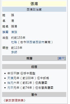 腹誹罪(碎碎念腹語)張湯也是被司馬遷寫入《酷吏列傳》的。實事