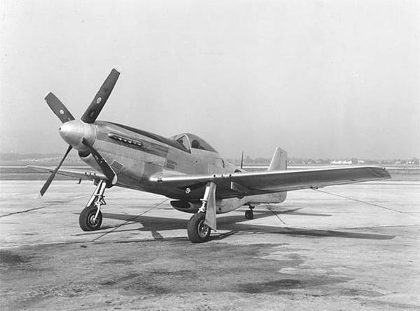 P-51野馬式戰鬥機是美國陸軍航空軍在二次世界大戰期間最有名