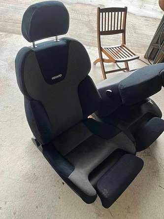 RECARO RS 黑灰布整理記錄