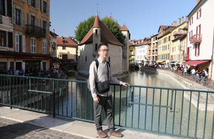 法國 安錫Annecy 安錫湖  安錫城堡 愛之橋 島宮 莎
