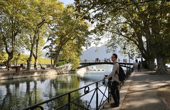 法國 安錫Annecy 安錫湖  安錫城堡 愛之橋 島宮 莎