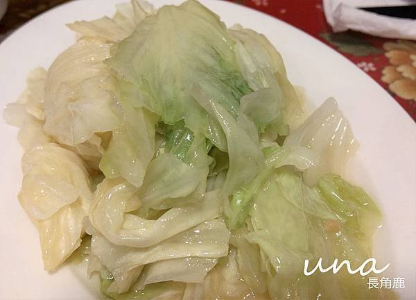 台中富鼎旺豬腳(中正店)燙青菜