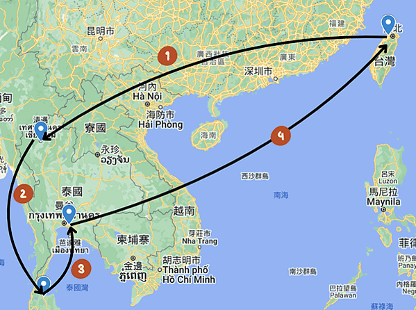 2024/7泰國獨旅自助-清邁、帕岸島