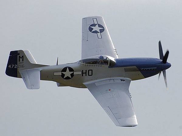 P-51野馬式戰鬥機是美國陸軍航空軍在二次世界大戰期間最有名