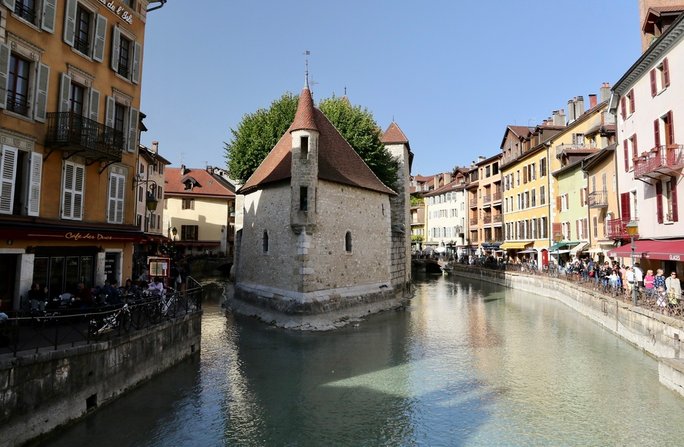 法國 安錫Annecy 安錫湖  安錫城堡 愛之橋 島宮 莎
