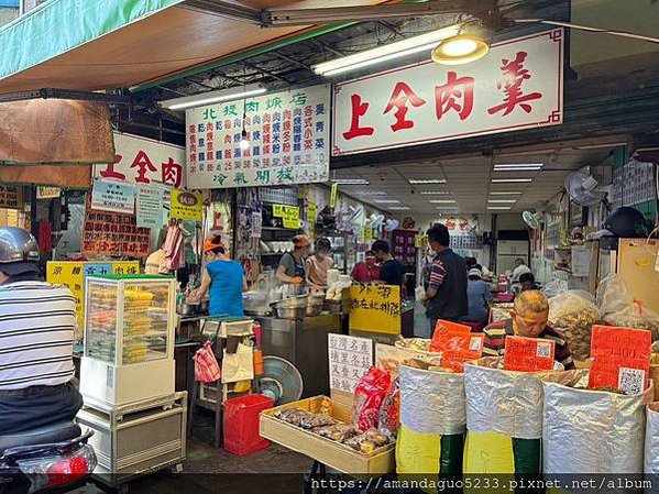 ｜食記-台北市北投區｜上全肉羹｜北投市場人氣肉羹老店，湯頭清