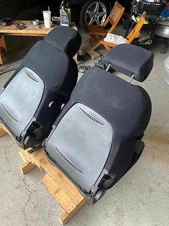 RECARO RS 黑灰布整理記錄