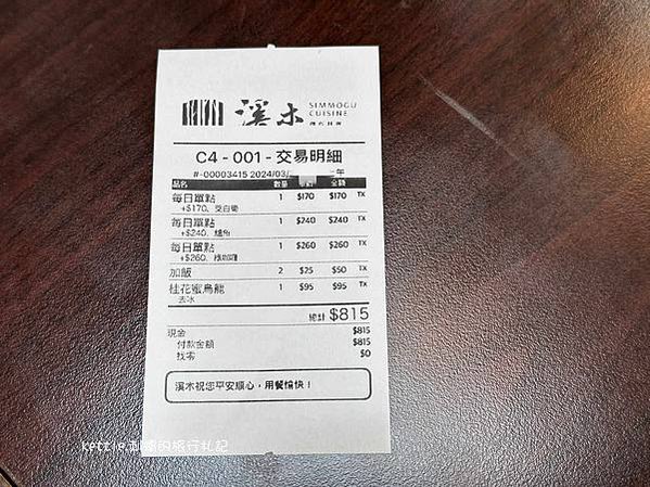 [台中西區]溪木Simmogu cuisine:創意料理、精