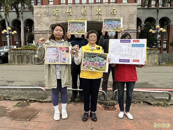 寶山有謙家園建案違法擴建-寶山園區旁山坡地大型建案「有謙家園