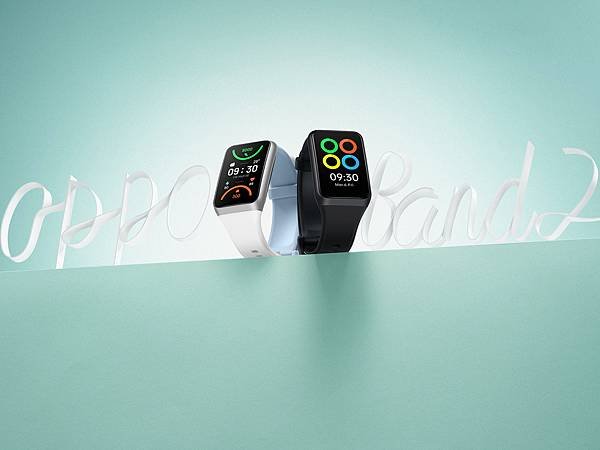 OPPO Band 2推出寶寶藍、暗夜黑兩色，將於4月14日上市，建議售價2,099元，於4月14日至4月30日前購買即享早鳥優惠價1,899元。