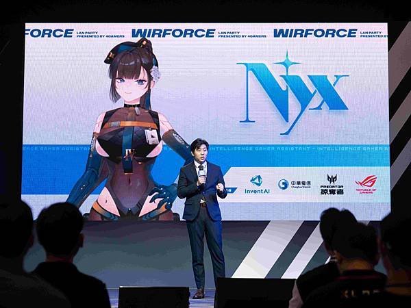 (圖三)  就肆電競執行長黃智仁看準 AI PC浪潮推出全新AI虛擬夥伴Nyx