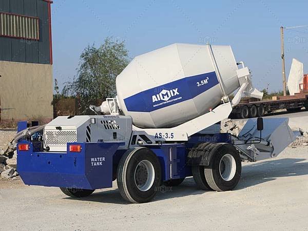Can the self-loading mixer tru