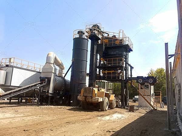 How a Mobile Asphalt Mixing Pl