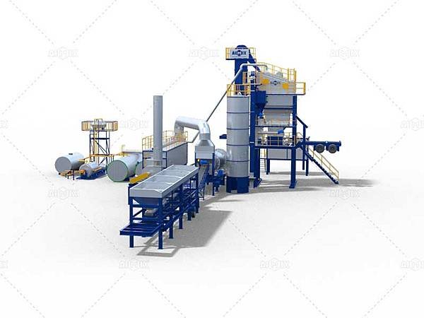 How a Mobile Asphalt Mixing Pl
