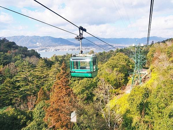 【廣島縣 | 宮島】搭乘宮島纜車，登獅子岩、彌山攻頂，360