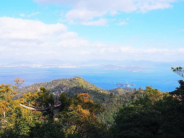 【廣島縣 | 宮島】搭乘宮島纜車，登獅子岩、彌山攻頂，360