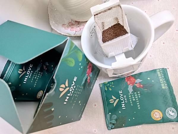 INLOVE Café 濾掛式咖啡推薦：家樂福必買，方便沖泡