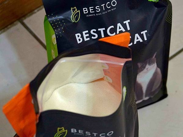 【貓砂開箱】Bestco五星級玉米貓砂。貓砂界的天花板 讓菲