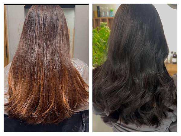 台北染髮 女生染髮2025壹hair salon Amber