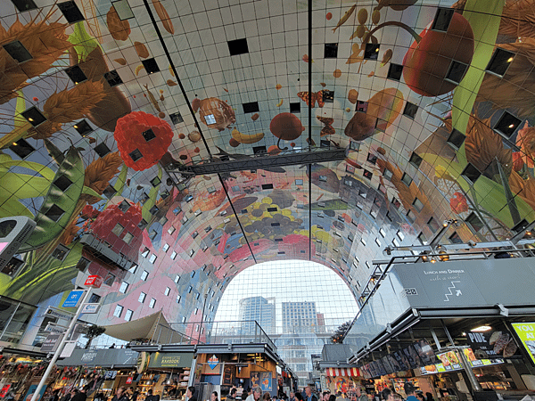 【荷蘭鹿特丹景點】市場大廳 Market Hall、方塊屋 
