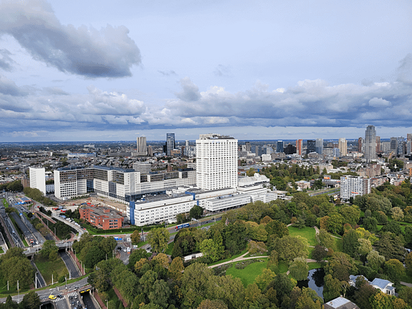 【荷蘭鹿特丹景點】歐洲之桅 Euromast ~ 登到 18