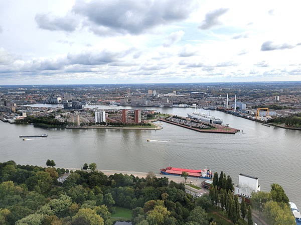 【荷蘭鹿特丹景點】歐洲之桅 Euromast ~ 登到 18