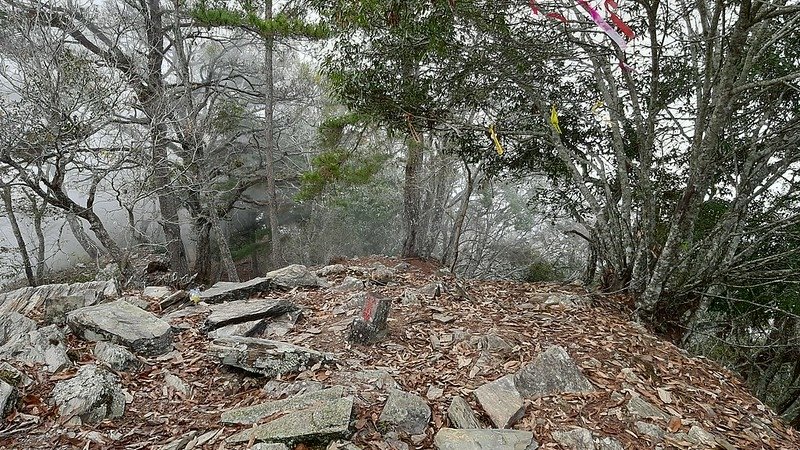 拉夫郎山西北峰山頂 (10)