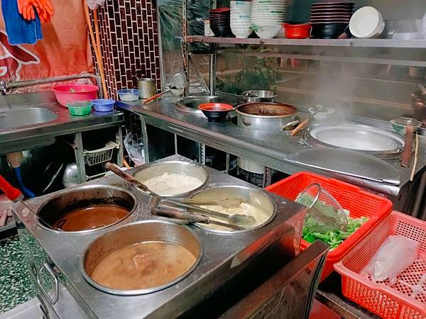 調理區,大湖麵店,大湖牛肉麵