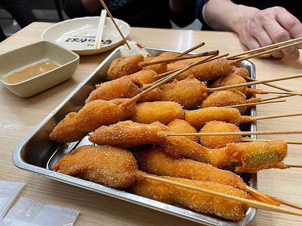 大阪自由行-[美食大串燒系列] しんぱち食堂[難波站]、元祖