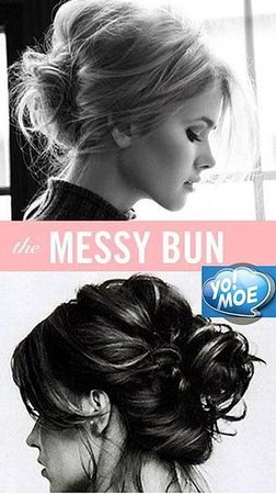 messy bun