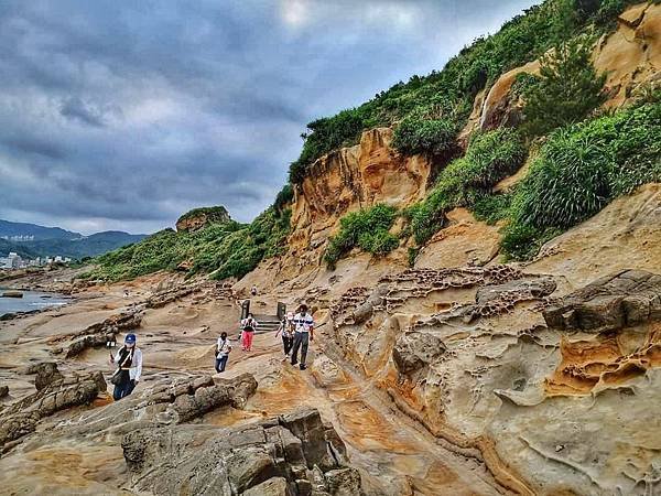 【野柳地質公園第三區│女王的秘密花園】2021北海岸新景 月球+火星異世界 揭開野柳神秘的80%  吃貨旅遊作家水靜葳JING找樂子 (50)