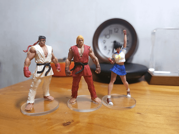 [3D列印] 街頭霸王 印度佬 &amp; 阿里固  &amp;  RYU 