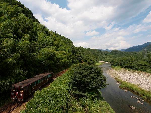 わたらせ渓谷鐵道　夏（みどり市）