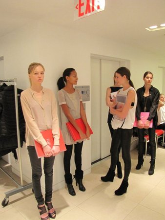 BCBGMAXAZRIA casting call for FALL 2011 shows:: BCBG RUNWAY, MAX AZRIA, and HERVE LEGER