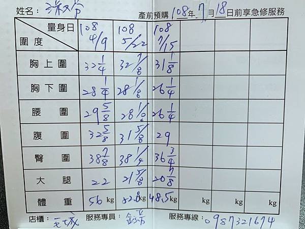產後塑身衣