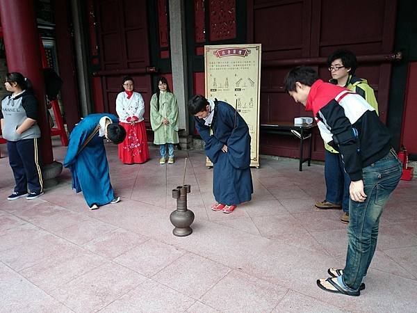台北市孔廟/「登科及第·考生祈福」活動，並贈送「金榜題名狀元