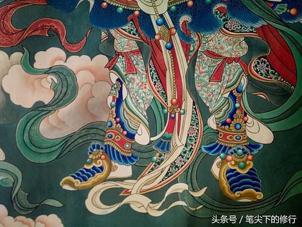 法海寺壁畫—帝釋梵天禮佛護佛圖（東堵+西堵）/「帝釋梵天禮佛