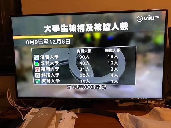 11.17 香港-理工大學現場，香港警方首次出動音波炮，警告