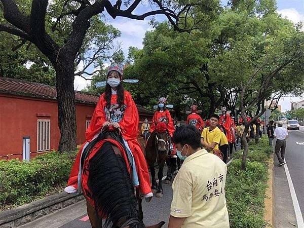 台南主祀七娘媽的開隆宮建於1733年。做十六歲/台南安平開台