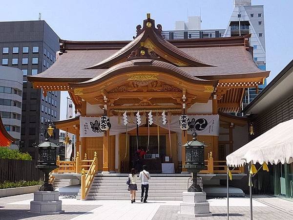 神社の紋章-家徽-台灣神社-臺灣神宮的十四瓣菊台字/在神社還