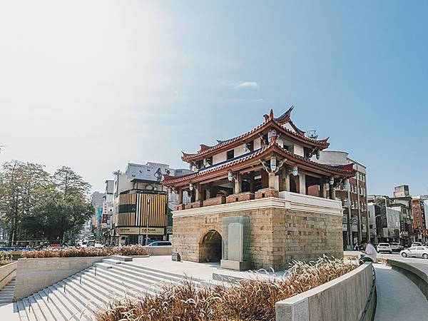 竹塹城-淡水廳，1777年先有武廟(姜太公+關岳帝廟)再有文