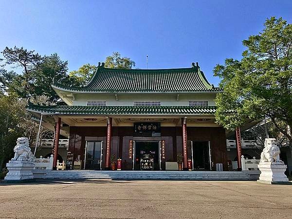 大湖法雲禪寺大雄寶殿正面照