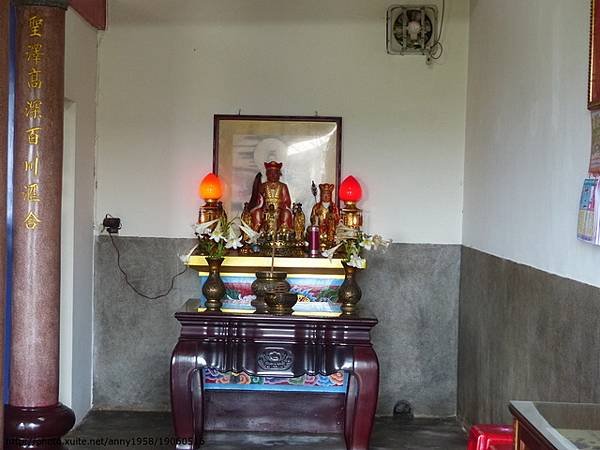 龜山島的普陀嚴「拱蘭宮」媽祖廟-此廟最早為三太子廟。1930